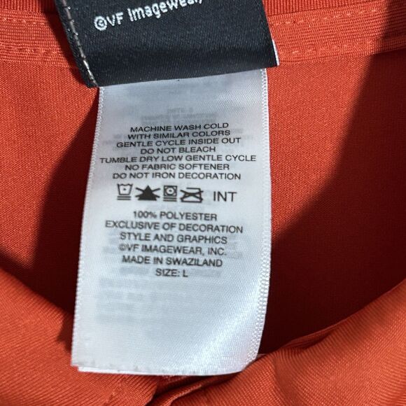 Harley Davidson Polo Shirt Men's Size Large Orange Century Medina Ohio Logo - Picture 4 of 7